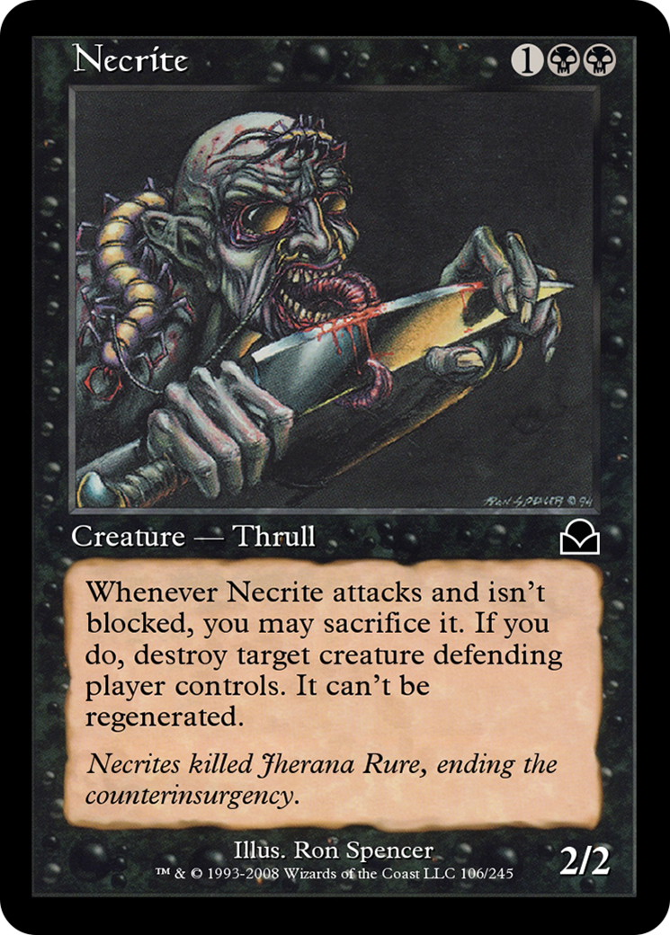 Necrite (ME2-106) - Masters Edition II Foil