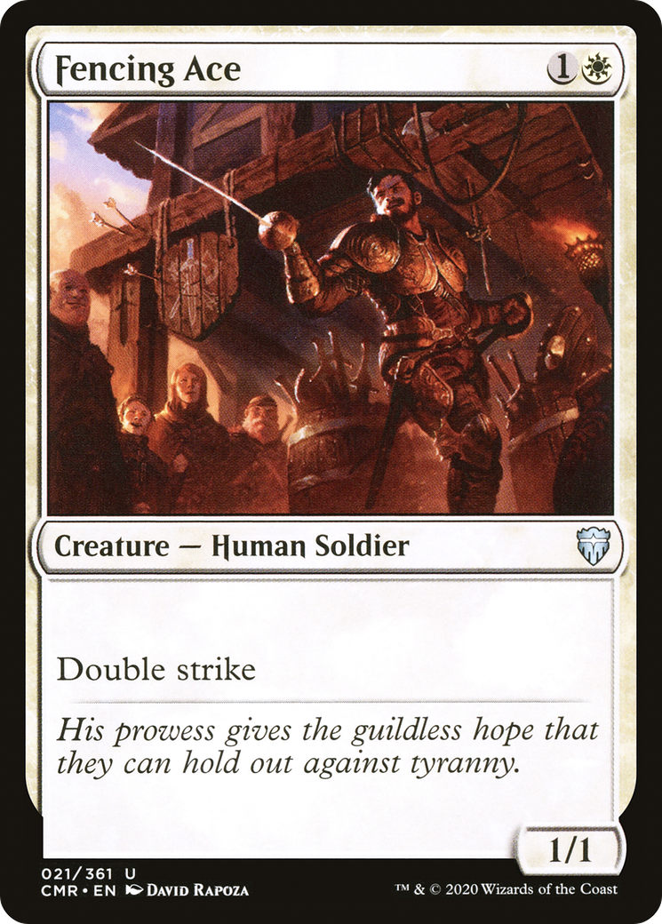 Fencing Ace (CMR-021) - Commander Legends Foil