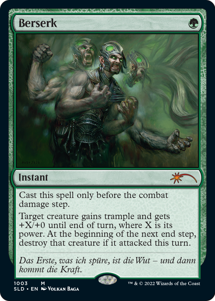 Berserk (SLD-1003) - Secret Lair Drop Foil