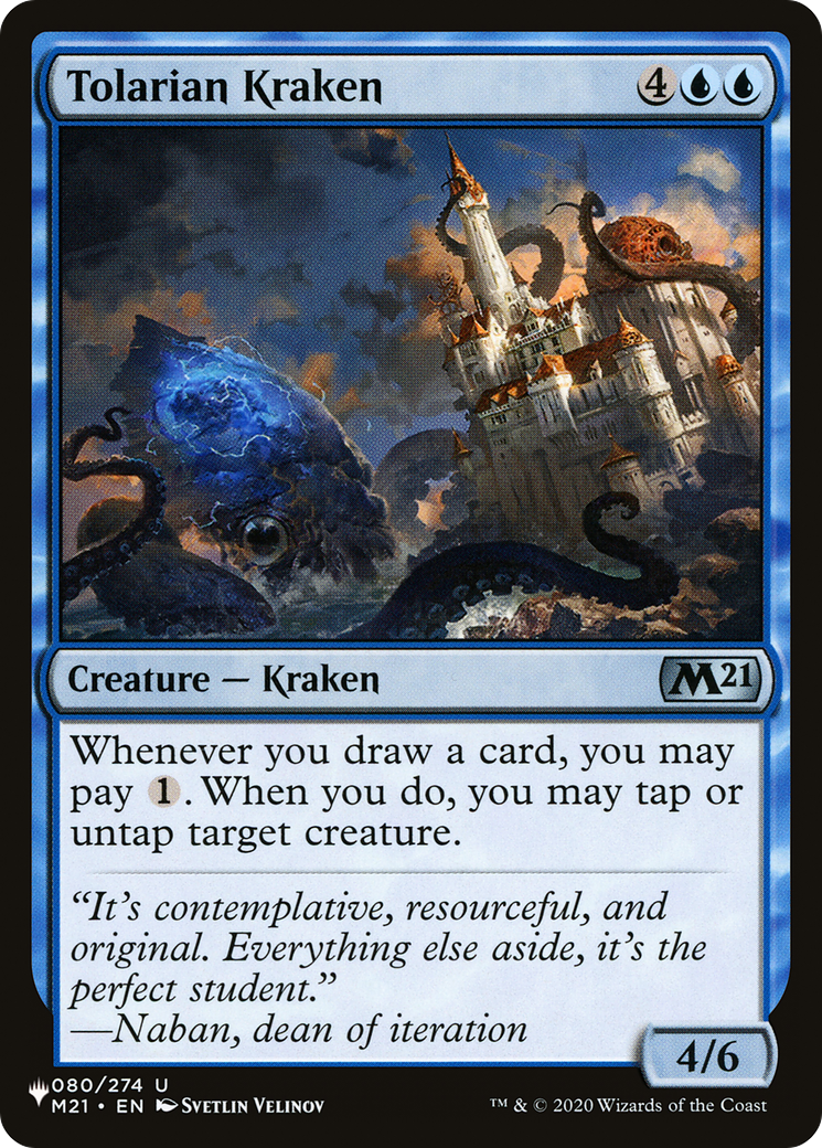 Tolarian Kraken (LIST-080/274) - The List
