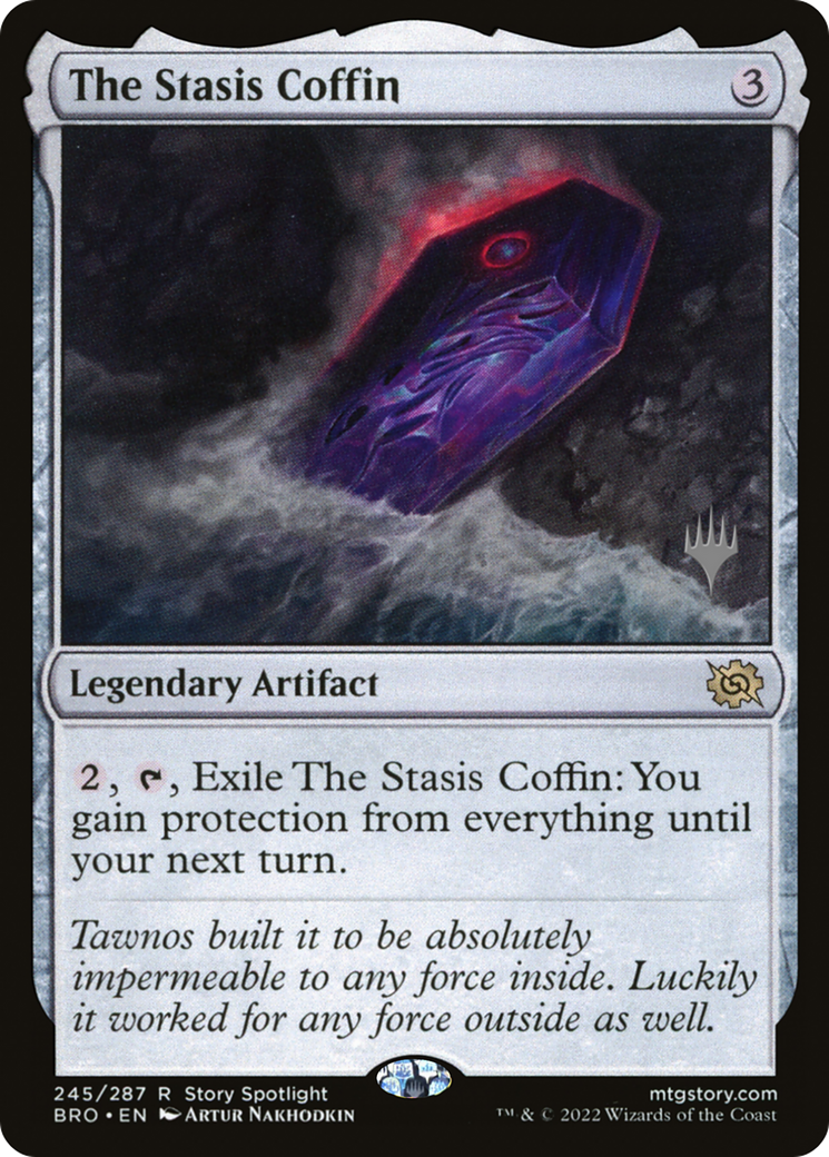The Stasis Coffin (PPBRO-245) - The Brothers' War Promos