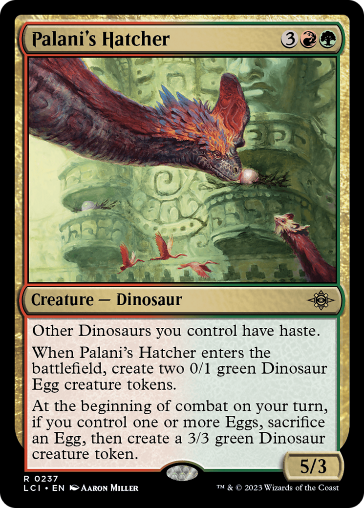 Palani's Hatcher (LCI-237) - The Lost Caverns of Ixalan Foil