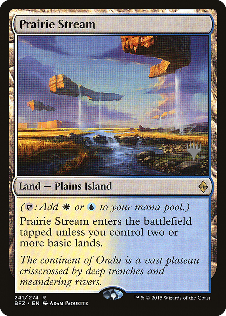 Prairie Stream (PPKHM-) - Battle for Zendikar Promos