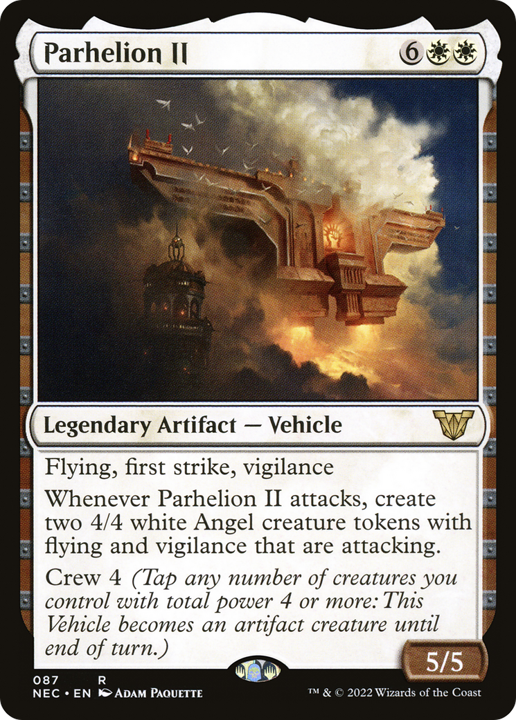 Parhelion II (NEC-087) - Neon Dynasty Commander