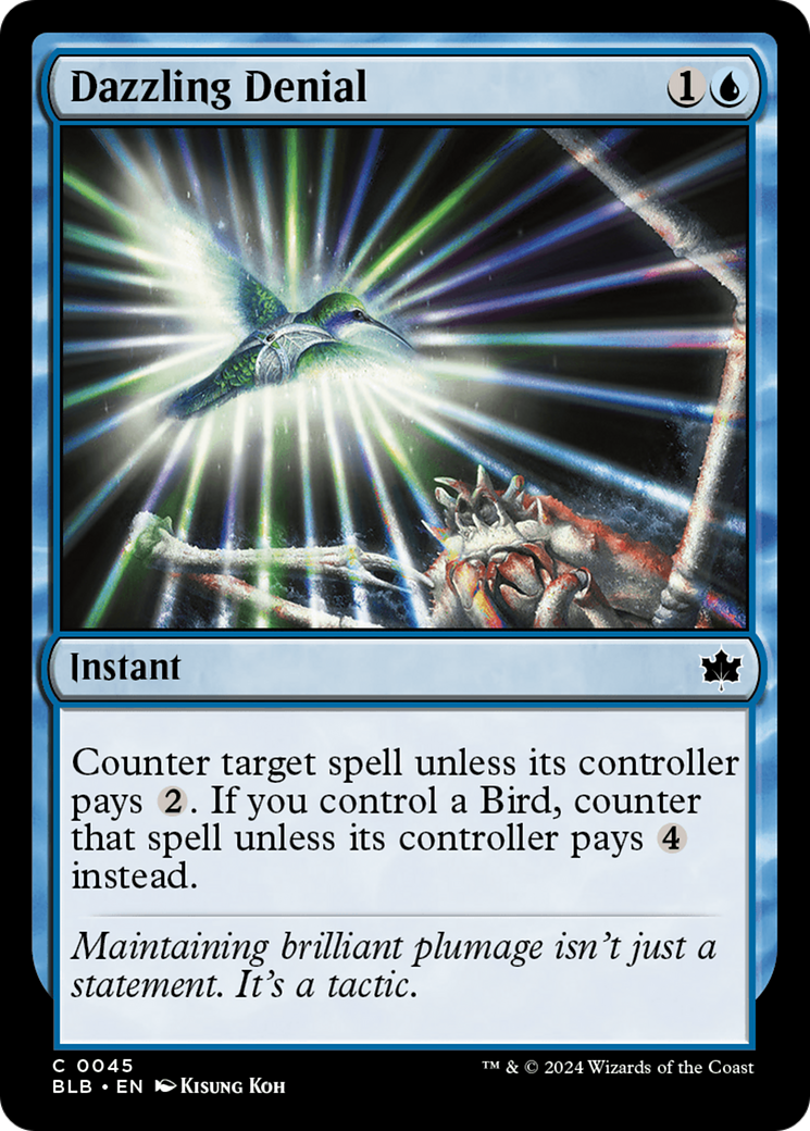 Dazzling Denial (BLB-045) - Bloomburrow