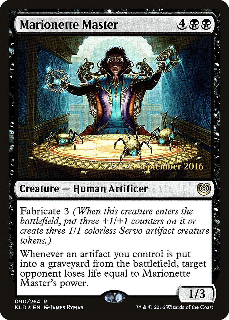 Marionette Master (PRE-090) - Kaladesh Promos Foil