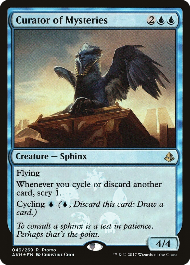 Curator of Mysteries (MEDIA-49★) - Amonkhet Promos Foil