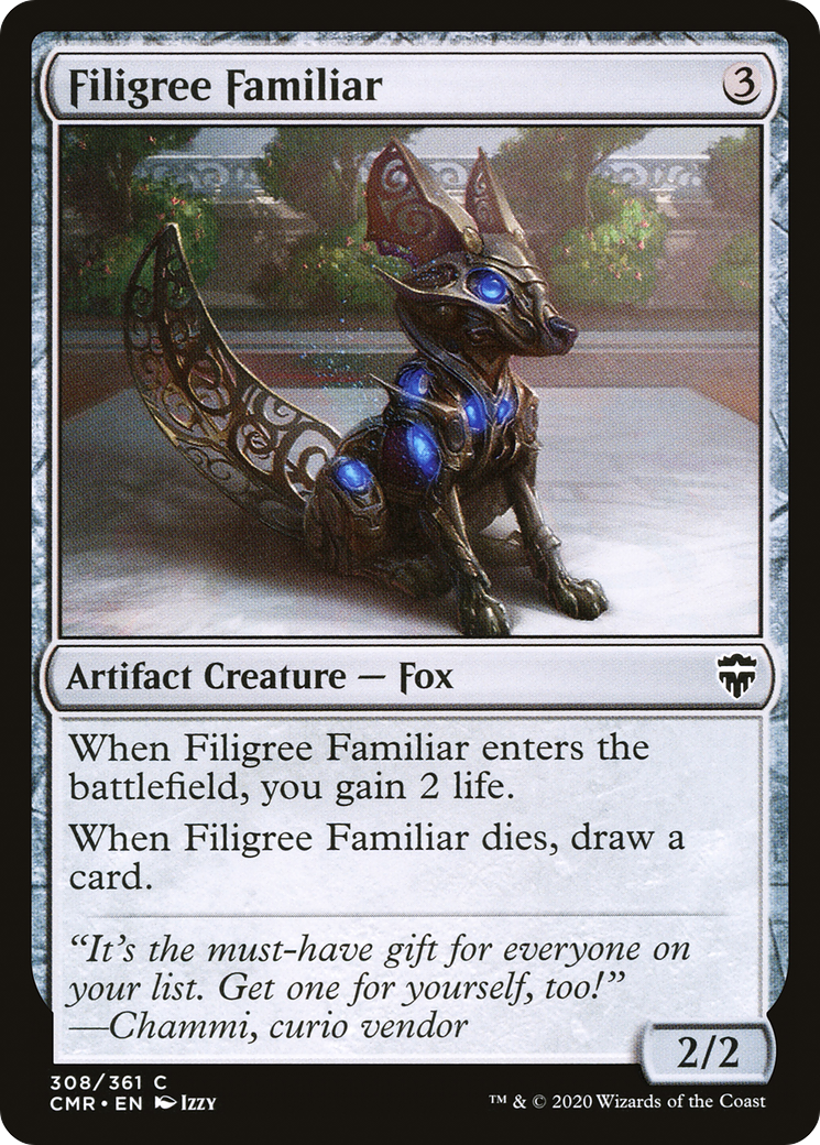 Filigree Familiar (CMR-308) - Commander Legends