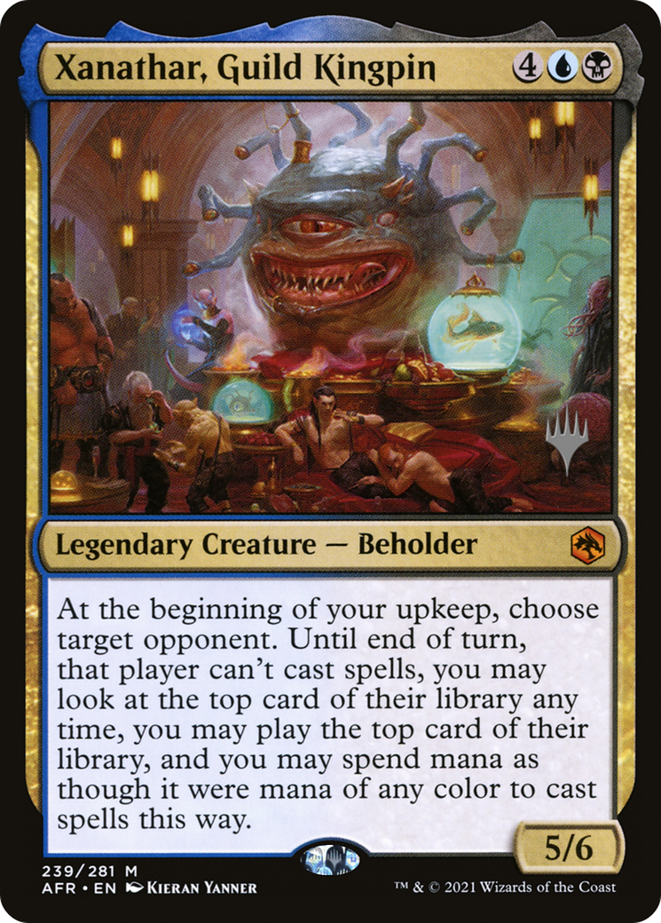 Xanathar, Guild Kingpin (PPAFR-239) - Adventures in the Forgotten Realms Promos