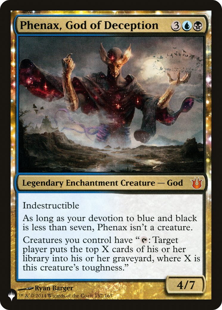 Phenax, God of Deception (LIST-152/165) - The List: (enchantment)