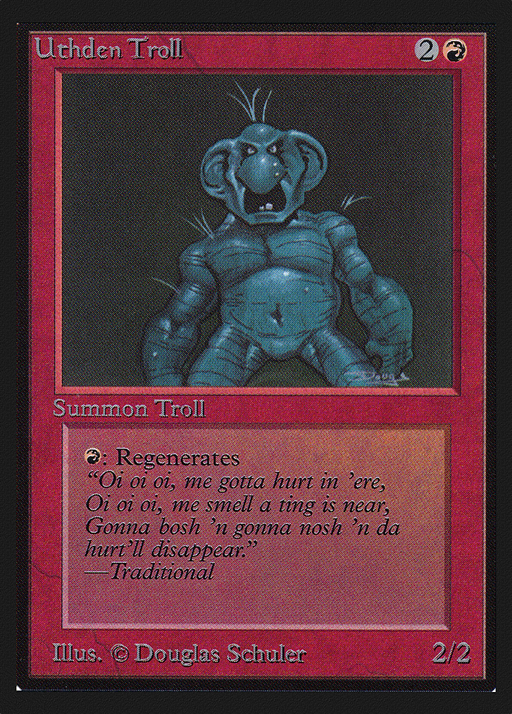 Uthden Troll (IE) (IED-) - Intl. Collectors' Edition