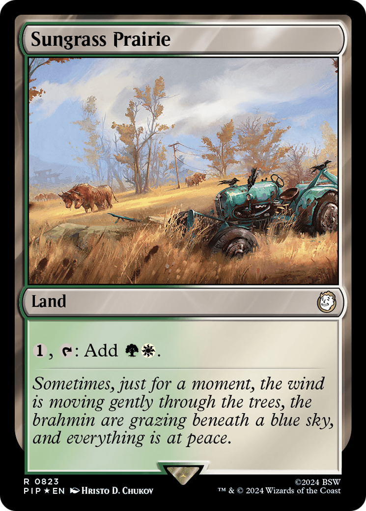 Sungrass Prairie (Surge Foil) (PIP-823) - Fallout Foil
