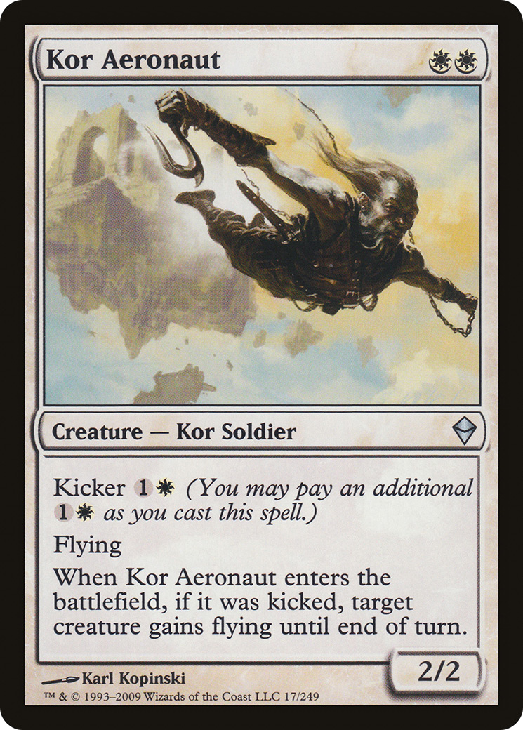 Kor Aeronaut (ZEN-017) - Zendikar Foil