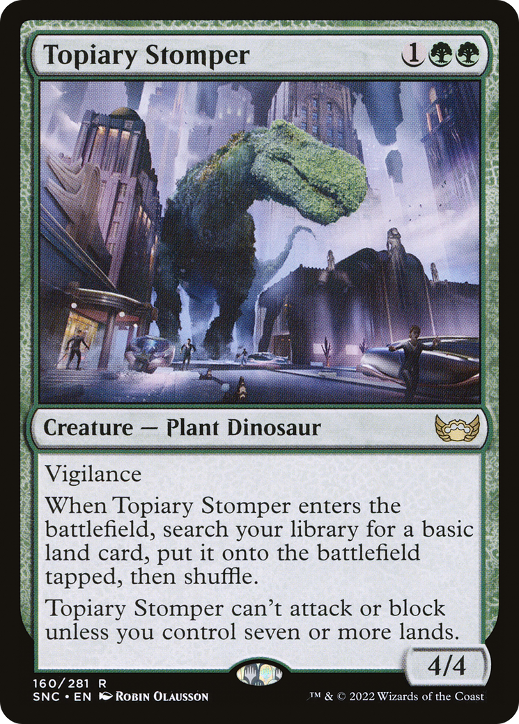 Topiary Stomper (SNC-160) - Streets of New Capenna