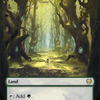 Barkchannel Pathway (Borderless) (KHM-290) - Kaldheim: (Showcase) (Borderless) Foil