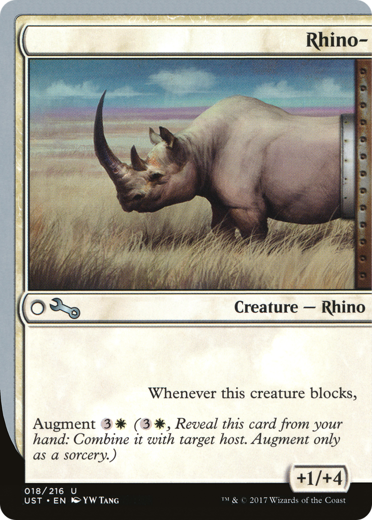 Rhino- (UST-018) - Unstable Foil