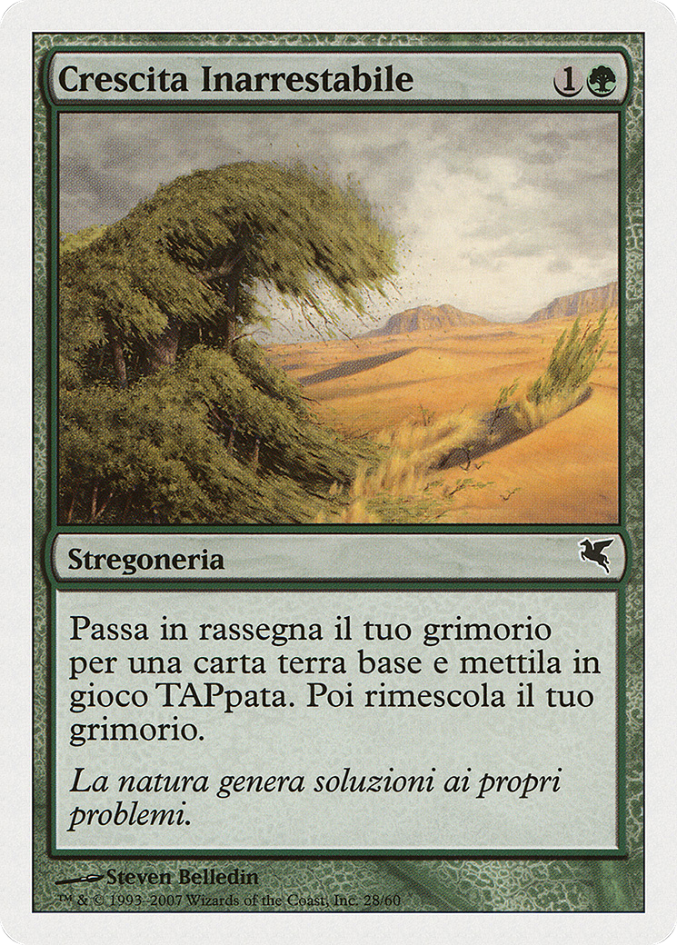 Rampant Growth (Italian) - "Crescita Inarrestabile" (K28) (PSAL-K28) - Salvat 2005