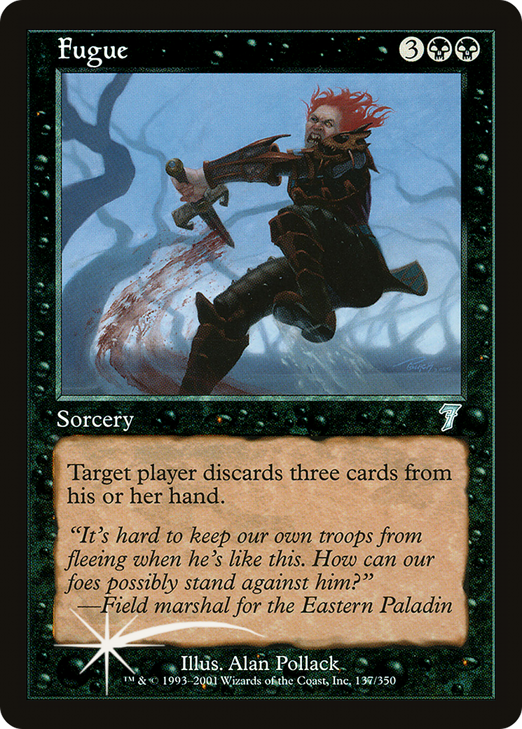Fugue (7ED-137) - 7th Edition Foil