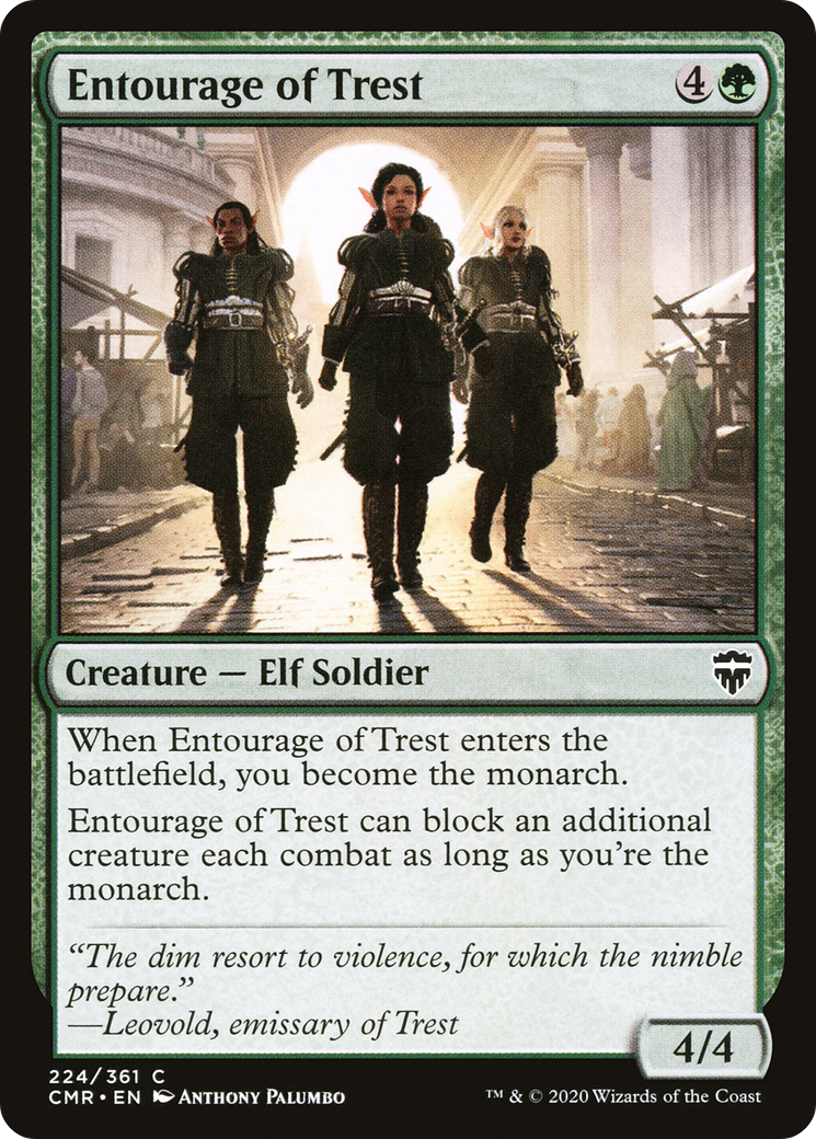 Entourage of Trest (CMR-224) - Commander Legends