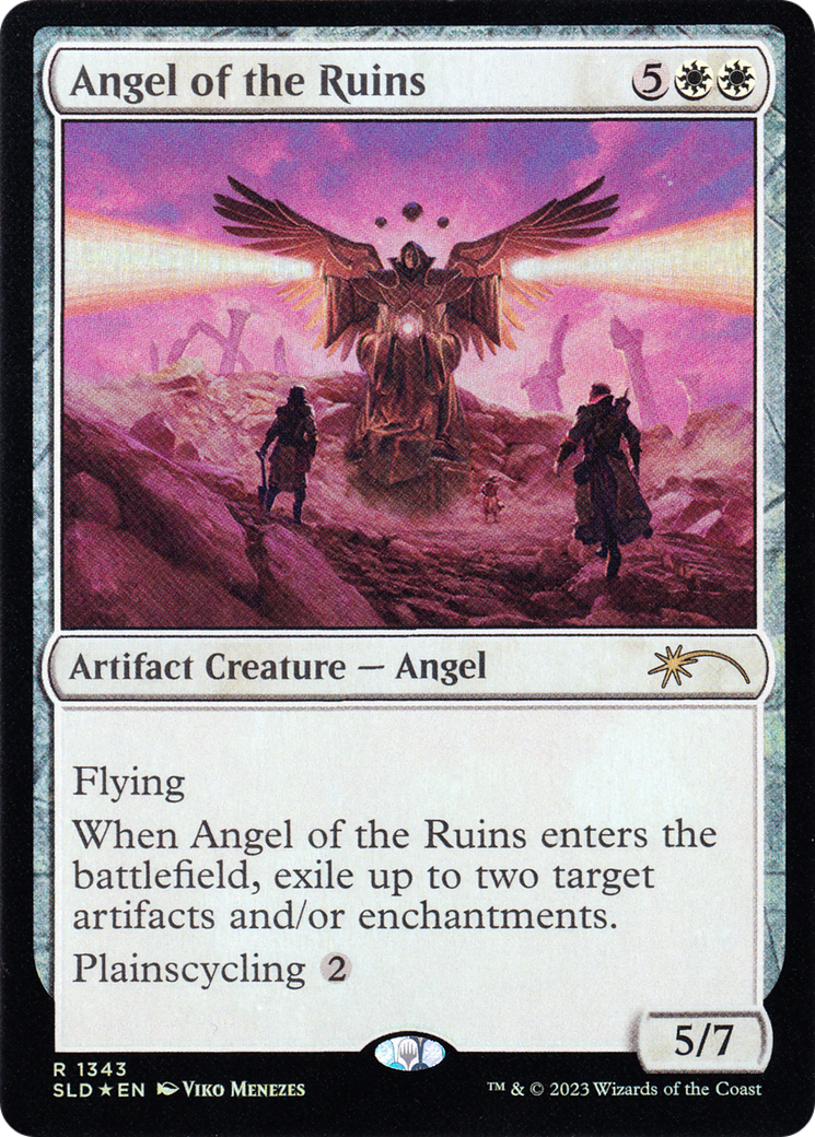 Angel of the Ruins (1343) (SLD-1343) - Secret Lair Drop Foil