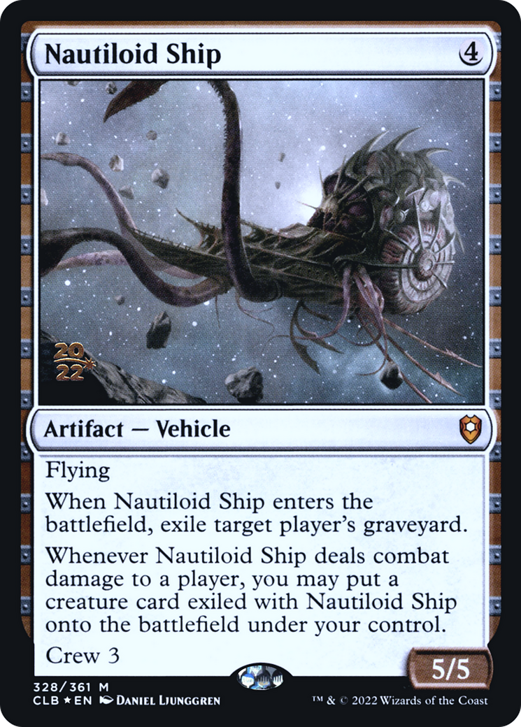 Nautiloid Ship (PRE-328) - Battle for Baldur's Gate Promos Foil