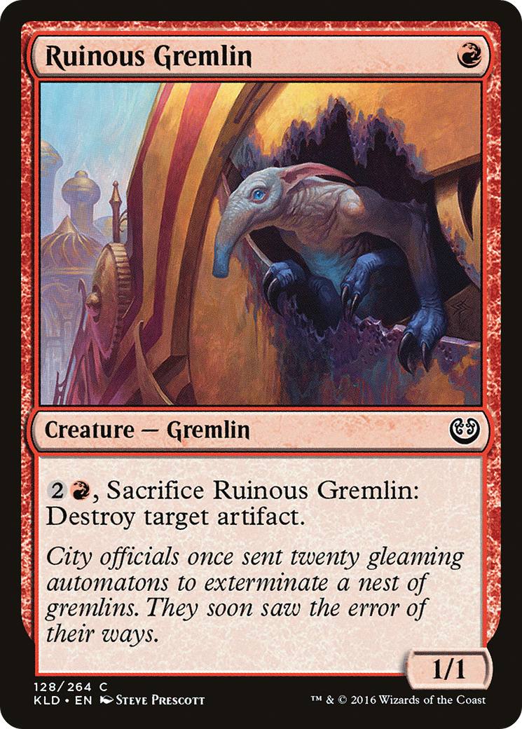 Ruinous Gremlin (KLD-128) - Kaladesh