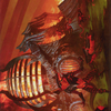 Urabrask's Forge // Urabrask's Forge (AONE-037) - Phyrexia: All Will Be One Art Series (Borderless) Foil