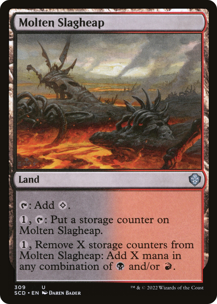 Molten Slagheap (SCD-309) - Starter Commander Decks