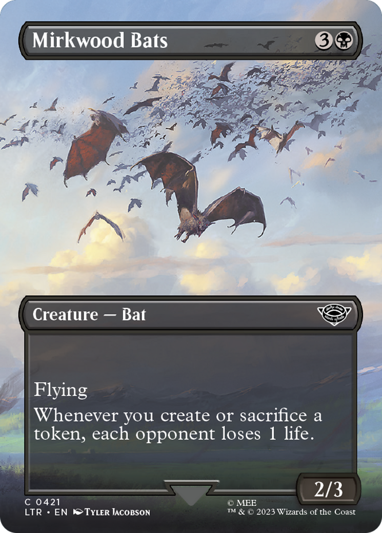 Mirkwood Bats (Borderless) (LTR-421) - The Lord of the Rings: Tales of Middle-earth (Borderless)