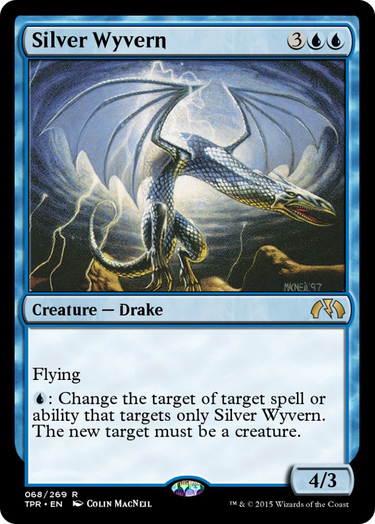 Silver Wyvern (TPR-068) - Tempest Remastered Foil