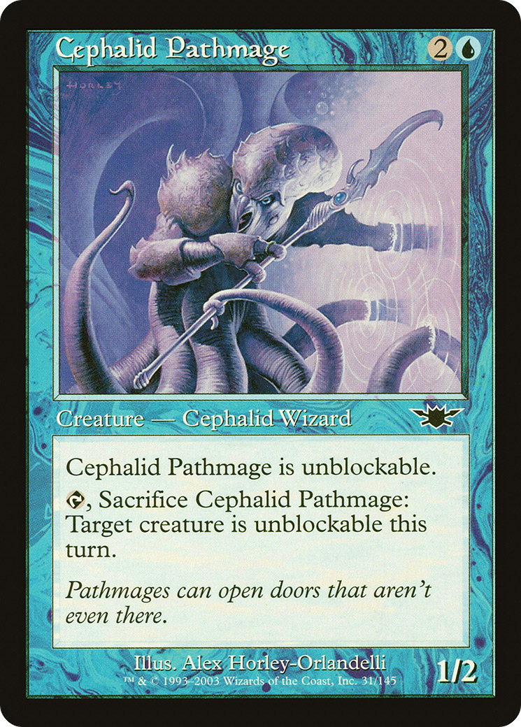 Cephalid Pathmage (LGN-031) - Legions Foil