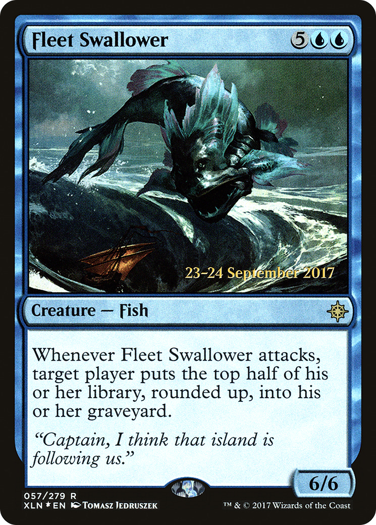 Fleet Swallower (PRE-057) - Ixalan Promos Foil