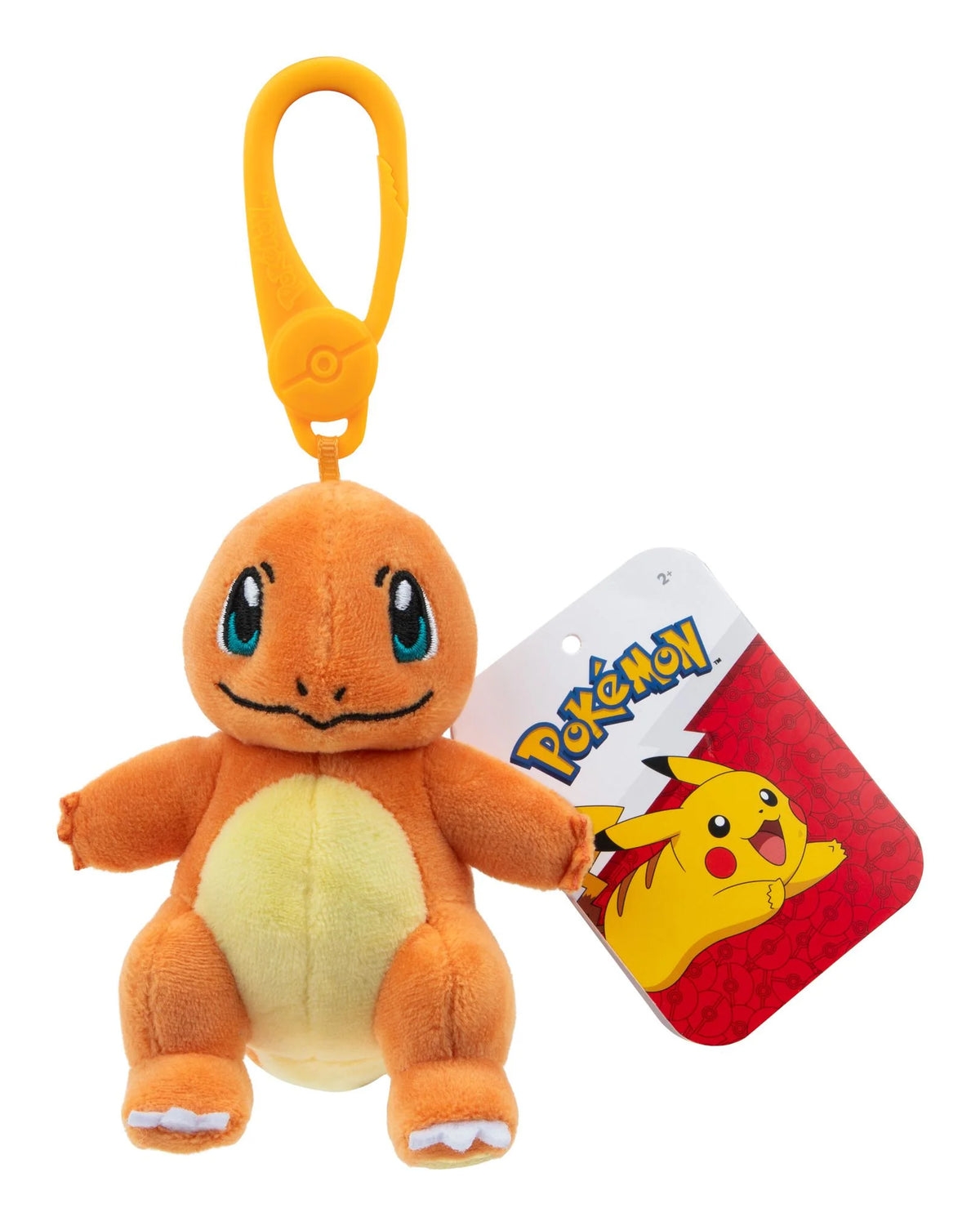 Pokémon Clip On Plush: Charmander (4 Inch)