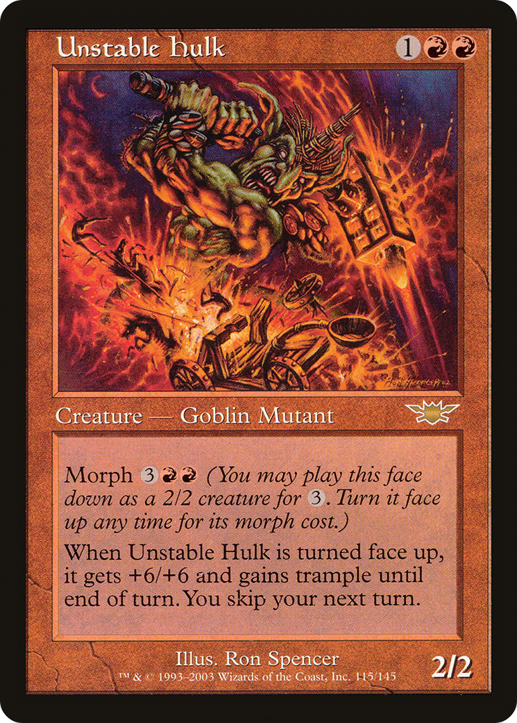 Unstable Hulk (LGN-115) - Legions