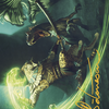 Contest of Claws // Contest of Claws (ALCI-072) - The Lost Caverns of Ixalan Art Series (Borderless)
