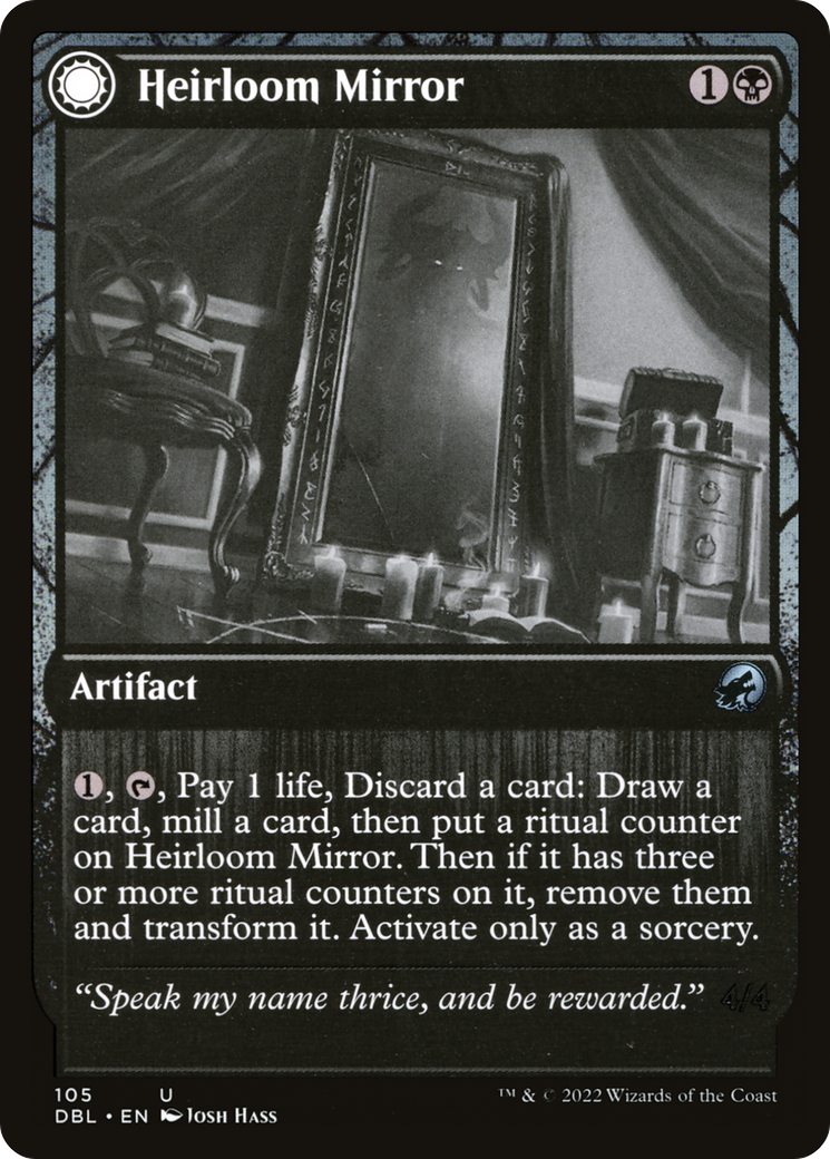 Heirloom Mirror (DBL-105) - Innistrad: Double Feature: (Double Faced Transform)