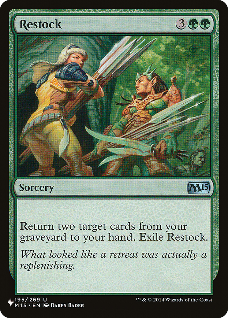 Restock (LIST-195/269) - The List