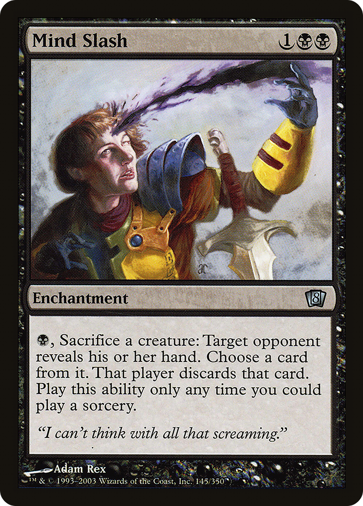 Mind Slash (8ED-145) - 8th Edition Foil