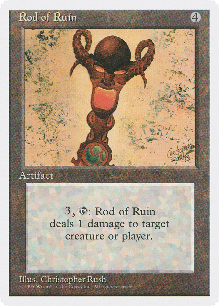Rod of Ruin (4ED-) - Fourth Edition