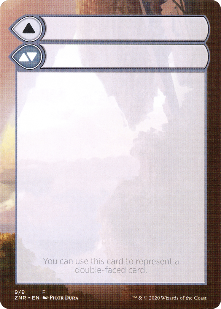 Double-Faced Substitute Card (SZNR-009) - Zendikar Rising Substitute Cards (Borderless)