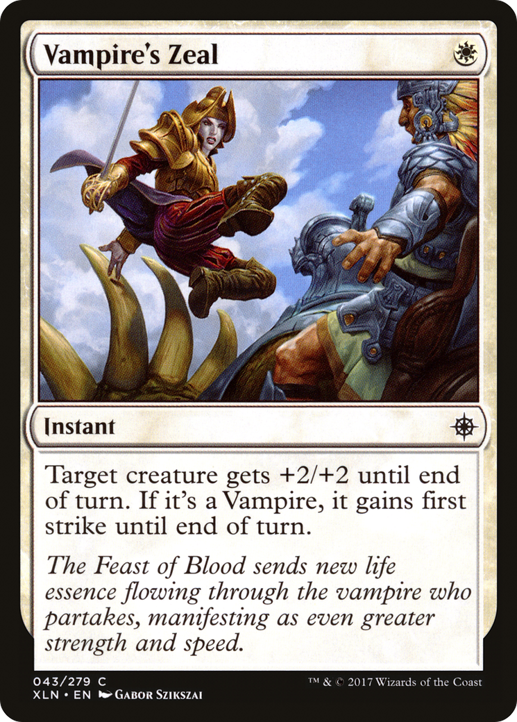 Vampire's Zeal (XLN-043) - Ixalan