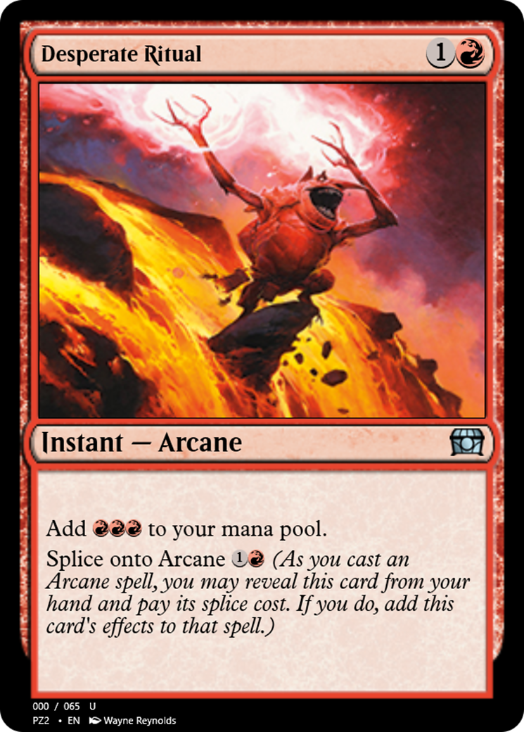 Desperate Ritual (PZ2-65851) - Treasure Chest Foil