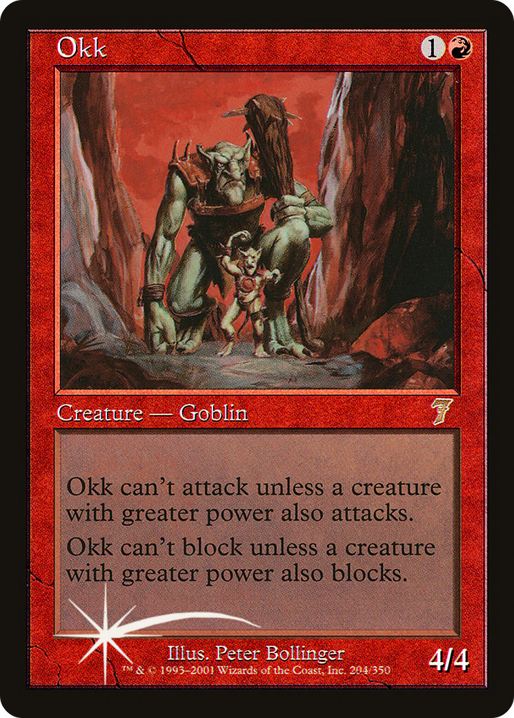 Okk (7ED-204) - 7th Edition Foil