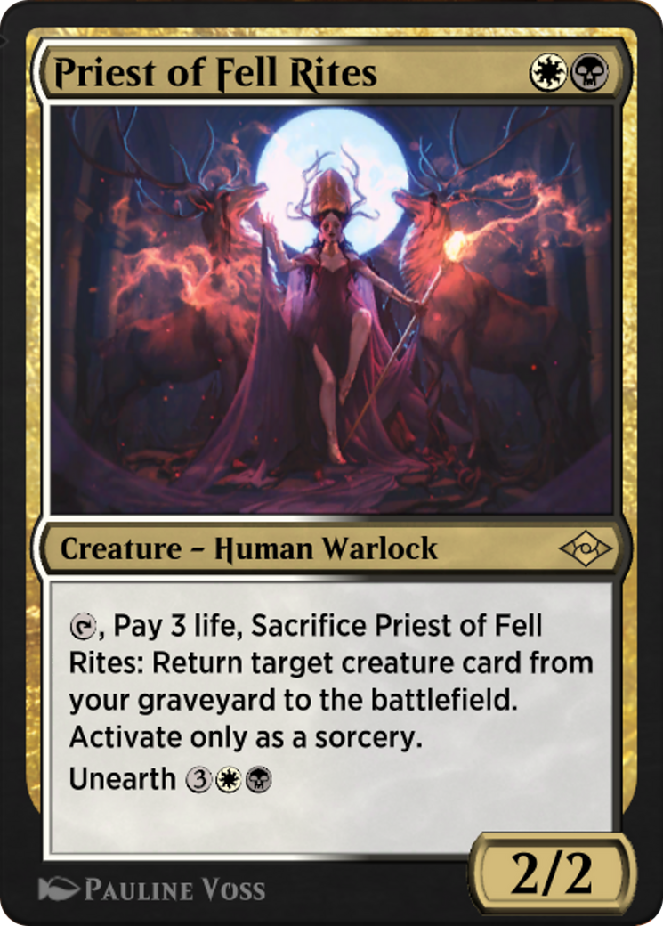 Priest of Fell Rites (J21-707) - Jumpstart: Historic Horizons