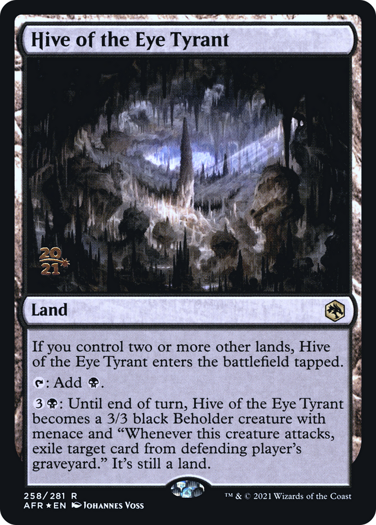 Hive of the Eye Tyrant (PRE-258) - Adventures in the Forgotten Realms Promos Foil