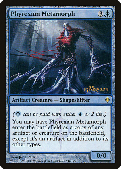 Phyrexian Metamorph (LARP-042) - New Phyrexia Promos Foil