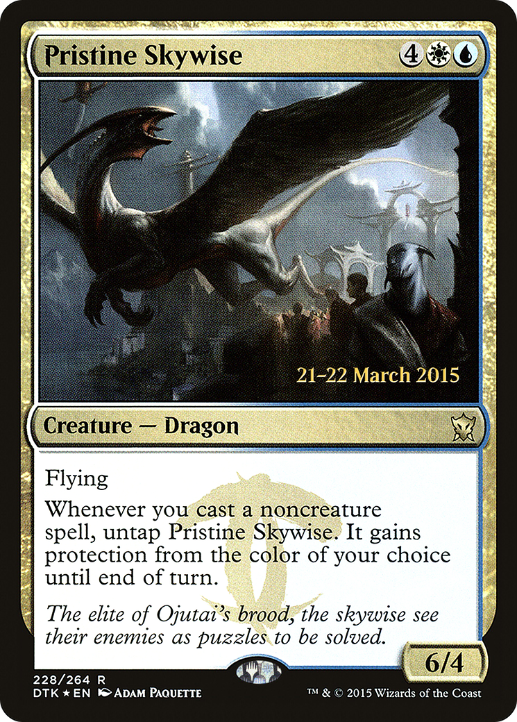 Pristine Skywise (PRE-228) - Dragons of Tarkir Promos Foil