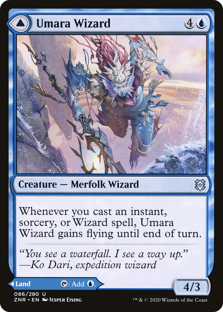 Umara Wizard (ZNR-086) - Zendikar Rising