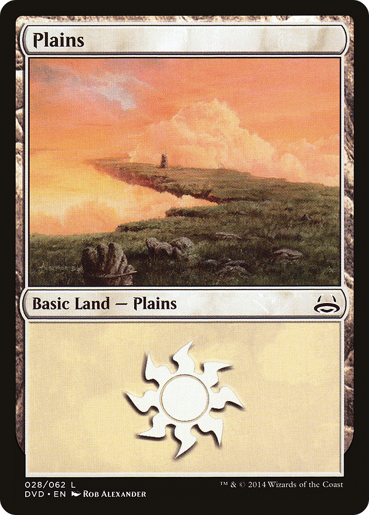 Plains (28) (Divine vs. Demonic) (DD3-028) - Duel Decks Anthology: Divine vs. Demonic
