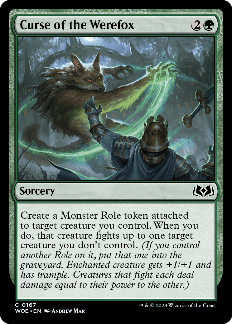 Curse of the Werefox (WOE-167) - Wilds of Eldraine
